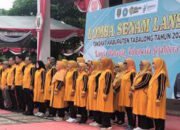 Budayakan Hidup Sehat, H Fani Buka Lomba Senam Lansia