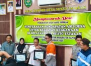Desa Suato Tatakan Beri Penghargaan Ke PT AGM Atas Dukungan BUMDes Munggu Talu 35 Desa Suato Tatakan Beri Penghargaan Ke PT AGM Atas Dukungan BUMDes Munggu Talu