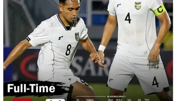 Indonesia Gagal Lolos ke Piala Asia U-23 Usai Dikalahkan Korsel 0-1