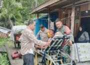 Babinsa Peduli Sesama, Antar Warga Binaan ke Rumah Sakit