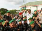 Pangdam XII/Tpr Serahkan Pasukan Kodam XXII/TB