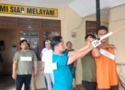 Pelaku Penganiayaan Menjalani Rekontruksi di Jalan Ampera