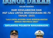 Peringati HUT Polantas ke-70, Satlantas Polresta Banjarmasin Gelar Donor Darah 37 Peringati HUT Polantas ke-70, Satlantas Polresta Banjarmasin Gelar Donor Darah