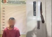 Penusukan Sadis Diamankan di Polsek Banjarmasin Tengah