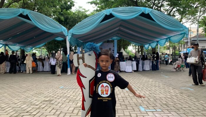 Dari Tarian Tradisi Hingga Lagu Daerah Ditampilkan Naga Banjar Cilik