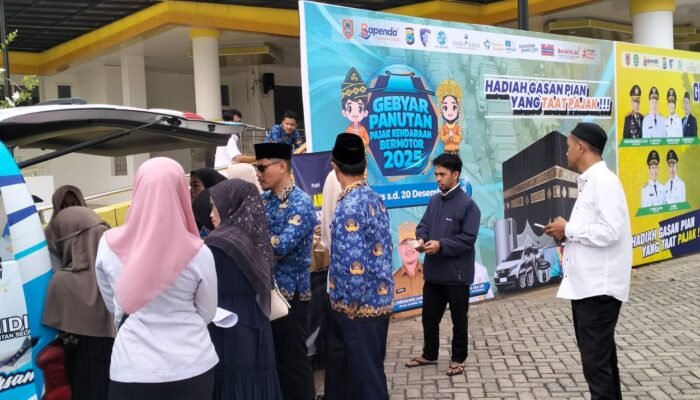 Gebyar Panutan Pajak Kendaraan Bermotor, Warga Antusias Manfaatkan Keringanan