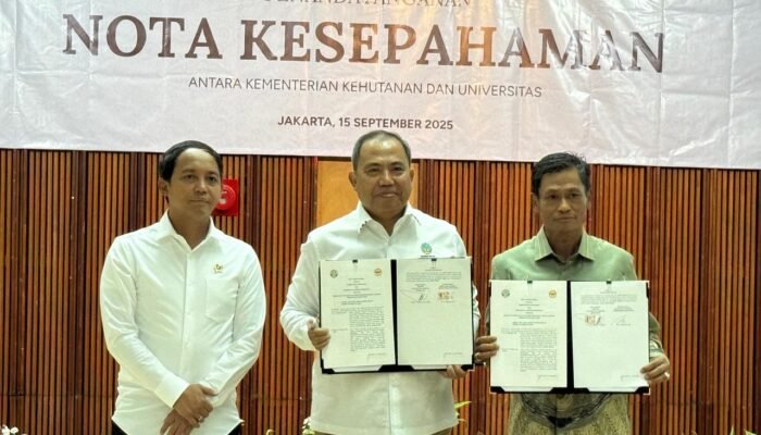 ULM–Kemenhut Wujudkan Pembangunan Hutan Berkelanjutan