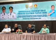 Prof Dr Andrie Elia Embang Terpilih sebagai Ketua Percasi Kalteng