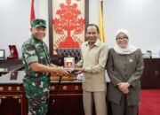 Ketua DPRD Kalteng Terima Silaturahmi Pangdam XXII/Tambun Bungai