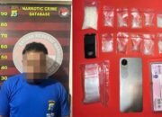 Satresnarkoba Polres Tala Tangkap Pengedar, Sita 11 Paket Sabu 34,93 Gram