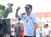 Agustiar Sabran Buka Babak Penyisihan Turnamen Sepak Bola Gubernur Cup Zona Timur 2025