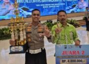 Sat Lantas Polres Kotabaru Raih Juara II Lomba Kampung Tertib Lalu Lintas