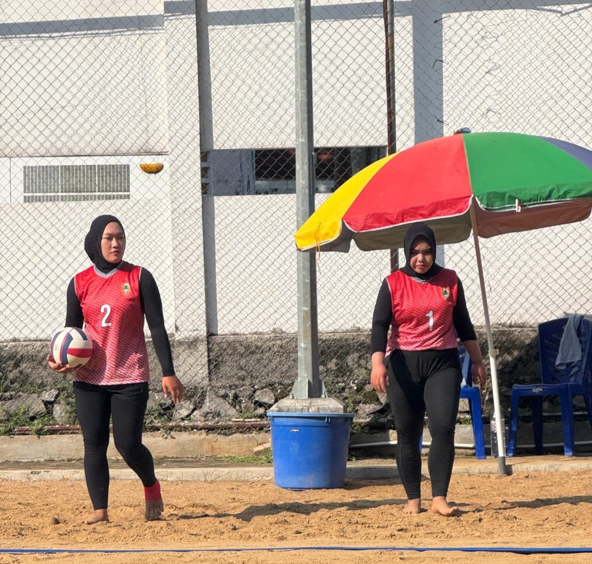 Kalah Lawan Jatim, Voli Pasir Putri Kalsel 1 Perebutkan Perunggu Bersama Yogyakarta di POMNas XIX 1 IMG 20250923 114729