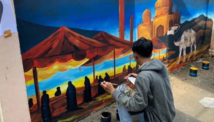 Mural Kampung Arab Jadi Ikon Baru Pariwisata Banjarmasin
