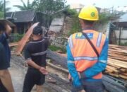Warga Nusa Indah Panik Pecikan Api, Kabel Listrik Terjuntai tak Dibenahi
