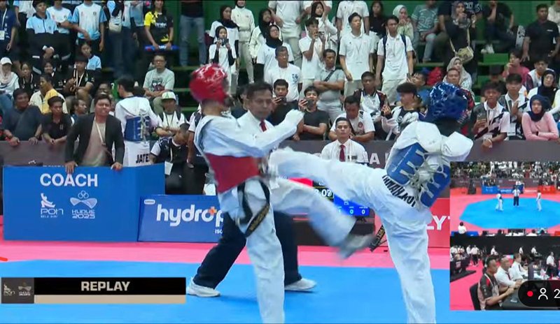 Taekwondo Marlina dan Shofa Terhenti di Babak Kedua PON Bela Diri 2025 1 8 Taekwondo Kalsel