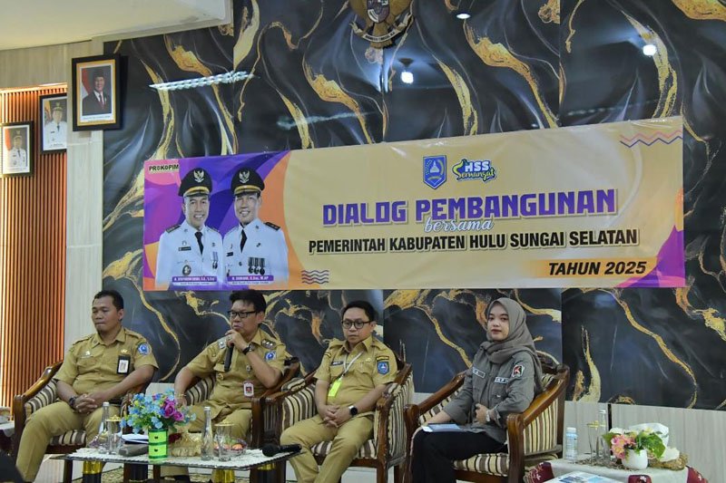 Wabup Dialog Pembangunan Bersama Masyarakat di Kecamatan 1 Hal 12 HSS 1 3 klm