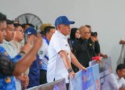 Pantau Langsung Porprov XII, Bupati Tala Beri Semangat Atlet