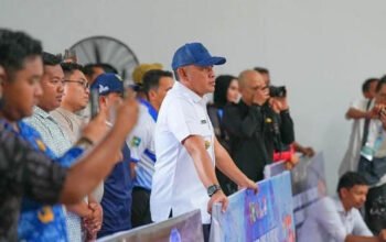 Pantau Langsung Porprov XII, Bupati Tala Beri Semangat Atlet 5 Hal 2 Tala 3 klm 18