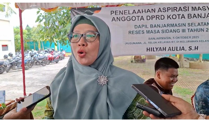 Hal 6 1 Klm Wakil Ketua Komisi II DPRD Banjarmasin Hilyah Aulia