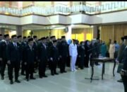 Bupati HSU Melantik Pejabat