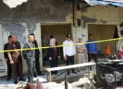 Pemkab Kotabaru Tinjau Lokasi Pasca Kebakaran Pasar Kemakmuran