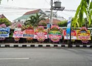 Karangan Bunga Banjiri Pelantikan Pengurus PWI Pusat di Monumen Pers Solo