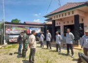 Babinsa Koramil Pandawan Laksanakan Pembinaan Satlinmas Desa Kayu Rabah