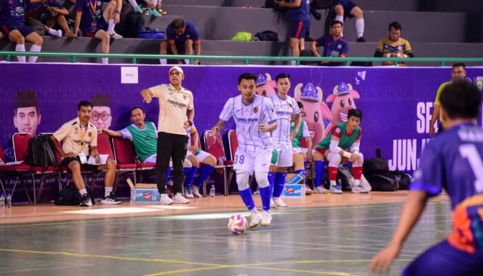 Futsal Kalsel Terhenti di Perempatfinal Pornas Korpri ke-XVII di Palembang