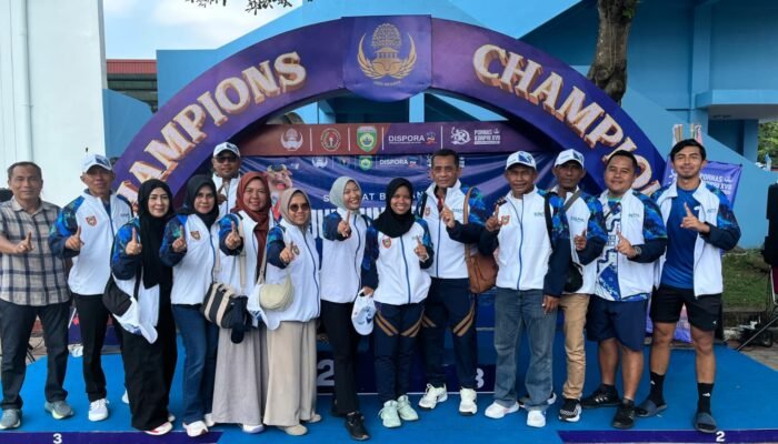 Kalahkan Unggulan Pertama, Petenis Putri Kalsel Fathonah Raih Medali Emas Pornas Kopri XVII