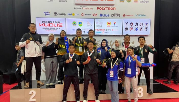 Gulat Gaya Bebas Kalsel Tambah Dua Medali Perunggu di PON Bela Diri 2025 Kudus