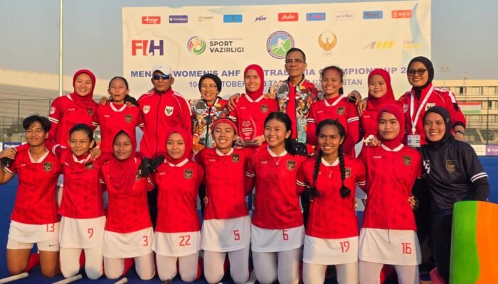 Indonesia Juara Pertama Kejuaraan Hockey di Uzbekistan