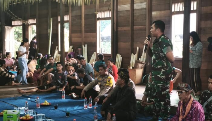 Melestarikan Adat, Menguatkan Persatuan: TNI Hadir di Tengah Aruh Bawanang