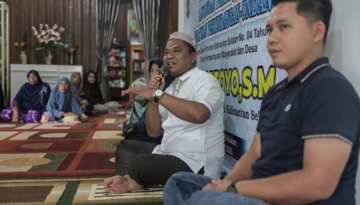 Politisi Nasdem H Kartoyo Ajak Warga Desa Dukung Program Makan Bergizi Gratis