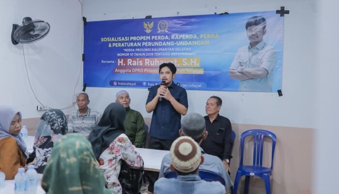 H Rais Ruhayat Sebut Pemuda Banua Jadi Agen Perubahan Lewat Sosialisasi Perda Kepemudaan