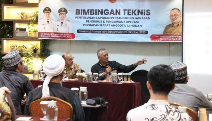 Dorong Transparansi dan Profesionalisme, Dinas Koperasi Kalsel Gelar Bimtek Tata Kelola Koperasi