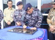 Dankodaeral XIII Resmikan Gedung Olahraga Lanal Kotabaru