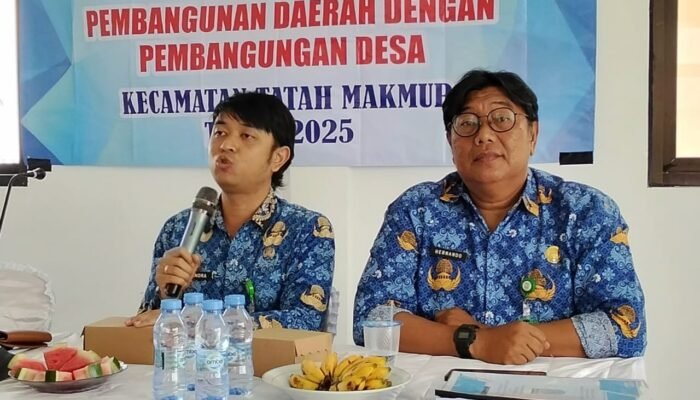 Tatah Makmur Gelar Sinkronisasi Pembangunan