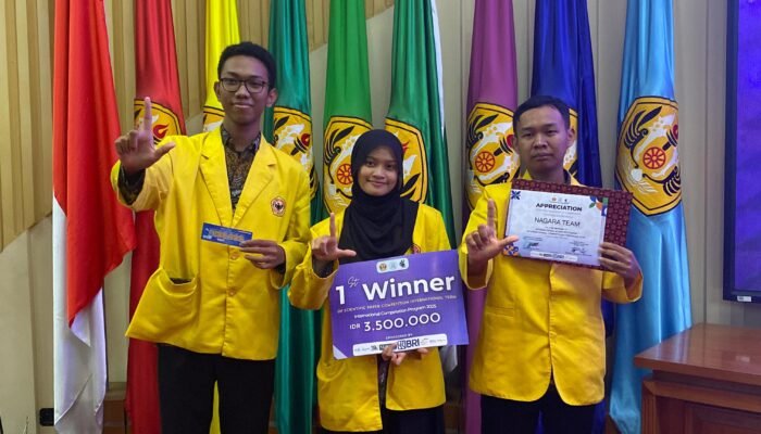 Tim ULM Raih 1St Winner International Scientific Paper di ICOMPRO 2025