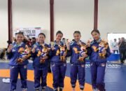 Pegulat Putri Tanah Laut, Hasnatul Fitri Sumbang Emas bagi Tanah Laut di Porprov XII 2025