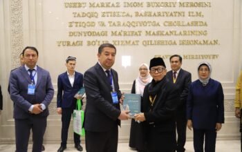 Duplikat Kitab Sabilal Muhtadin Diserahkan Ke Perpustakaan Imam Bukhari dan Imam Maturidi di Uzbekistan 4 IMG 20251031 WA0067