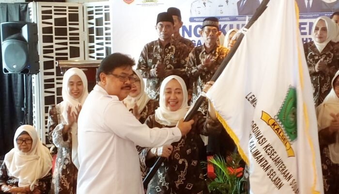 Hj Dewi Damayanti Dikukuhkan Jadi Ketua LKKS Kalsel