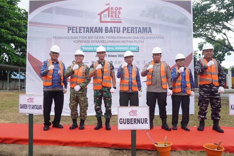 Banjar Tercepat Bentuk Kopdes Merah Putih di Kalsel 1 Martapura Batu Pertama