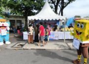 Lima Kali GPM Digelar Polda Kalsel di Kawasan Car Free Day, Ludeskan 30 Ton Beras SPHP