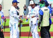 Kontingen PORNAS KORPRI Kalsel Berlaga di Palembang