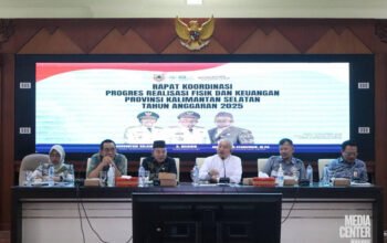 1 35 klm Kontrak Pemprov 21 Pemprov Kalsel gelar Rakor percepatan realisasi APBD 2025