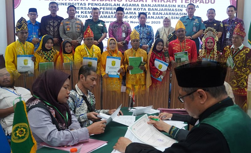 Tercatat, Ratusan Pasangan di Banjarmasin Menikah tanpa Dokumen 1 1 utama