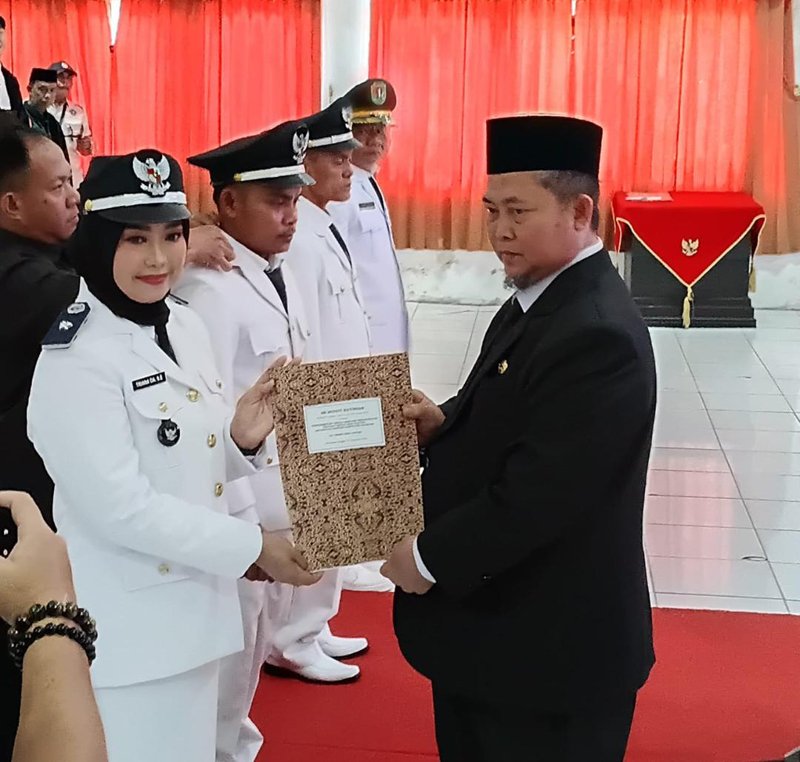 Bupati Saiful, Lantik Pj Kades Dan Kukuhkan PAW BPD 1 10 katingan 17