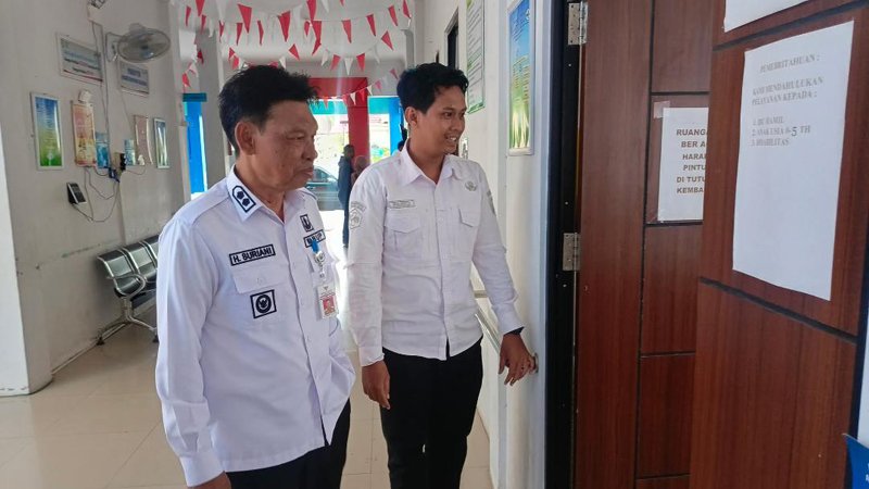 Wabup Tinjau Puskesmas Sungai Raya dan Pembangunan Lapangan Olahraga 1 Hal 12 HSS 1 3 klm 13