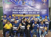 Tenis Meja Tala Duduki Posisi Kedua Porprov Kalsel XII